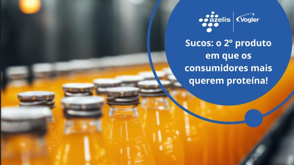 Sucos com proteína: a revolução no mercado de bebidas Sucos com proteína: a revolução no mercado de bebidas