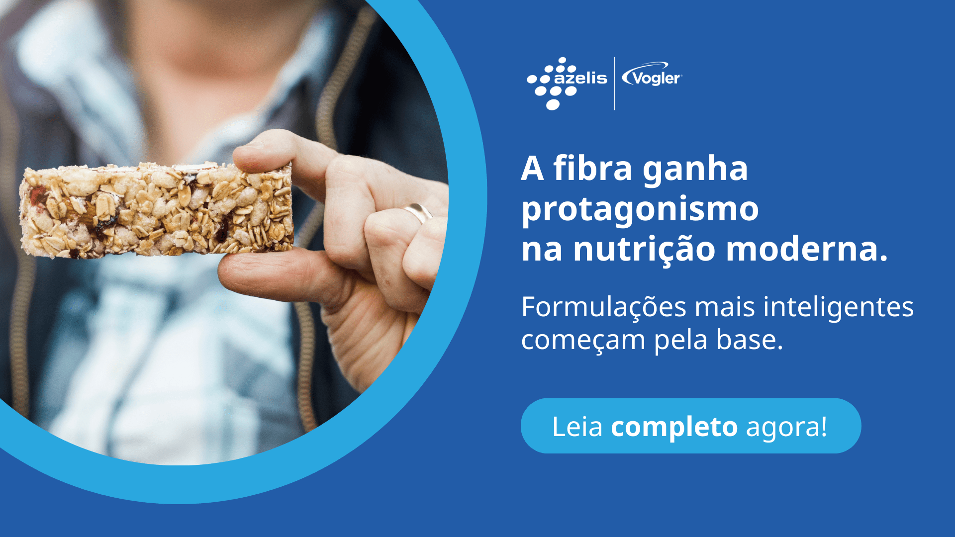A fibra deixou de ser coadjuvante na nutrição global